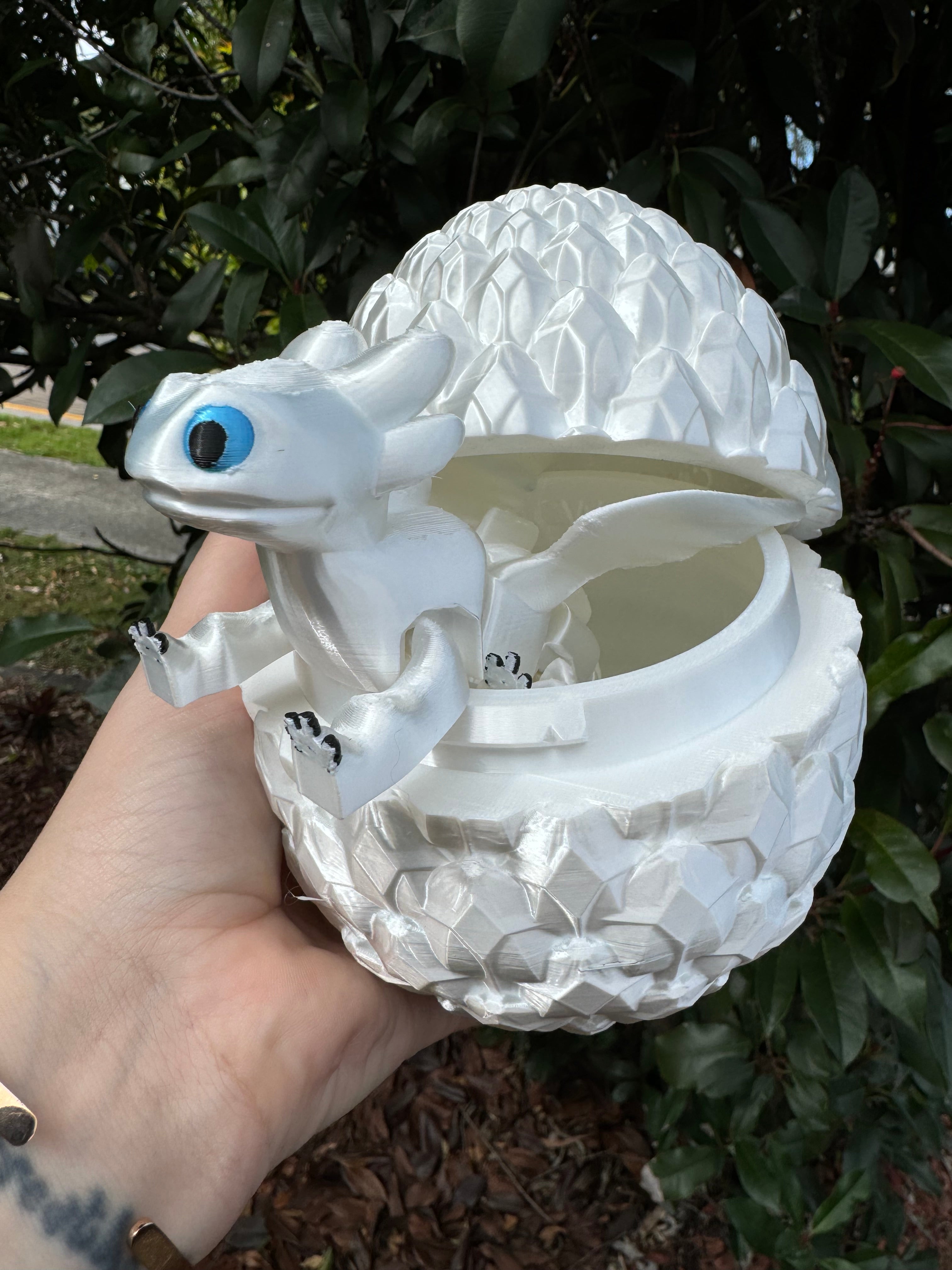 HTTYD 3D Printed Dragon and Egg