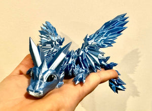 Flexi Baby Crystal Dragon with Egg Combo