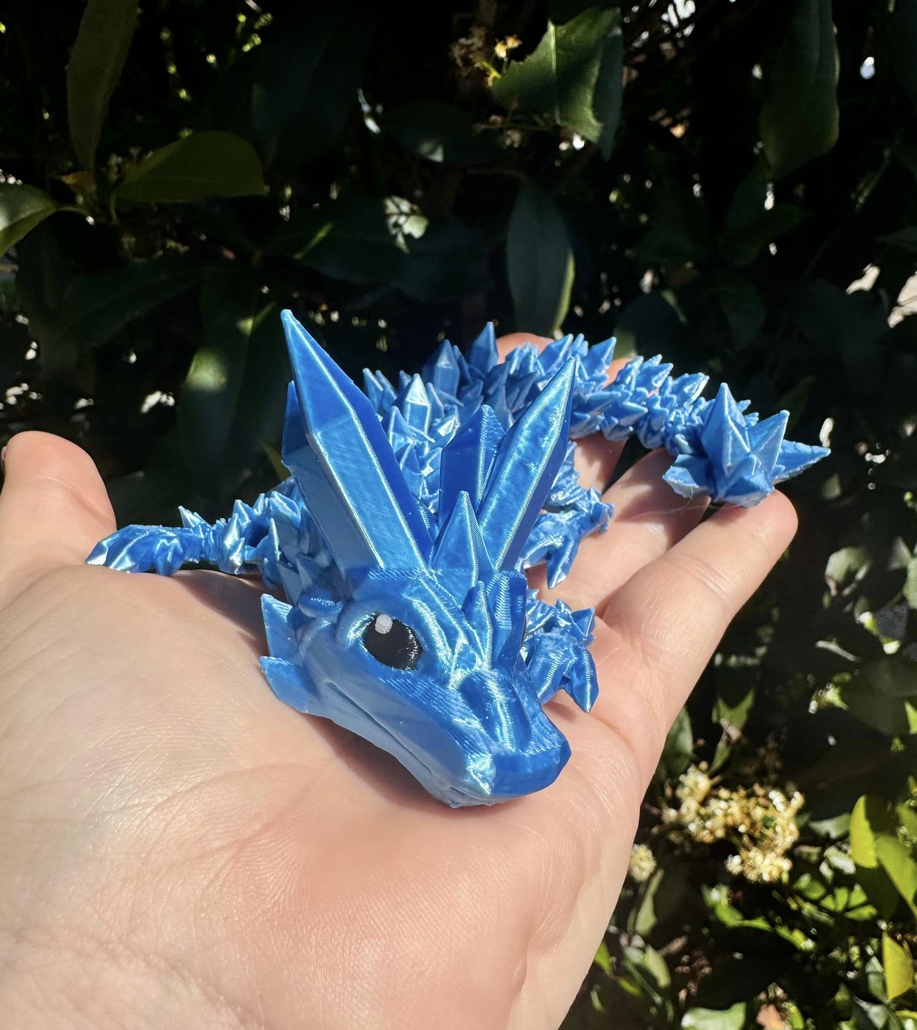 Flexi Baby Crystal Dragon with Egg Combo