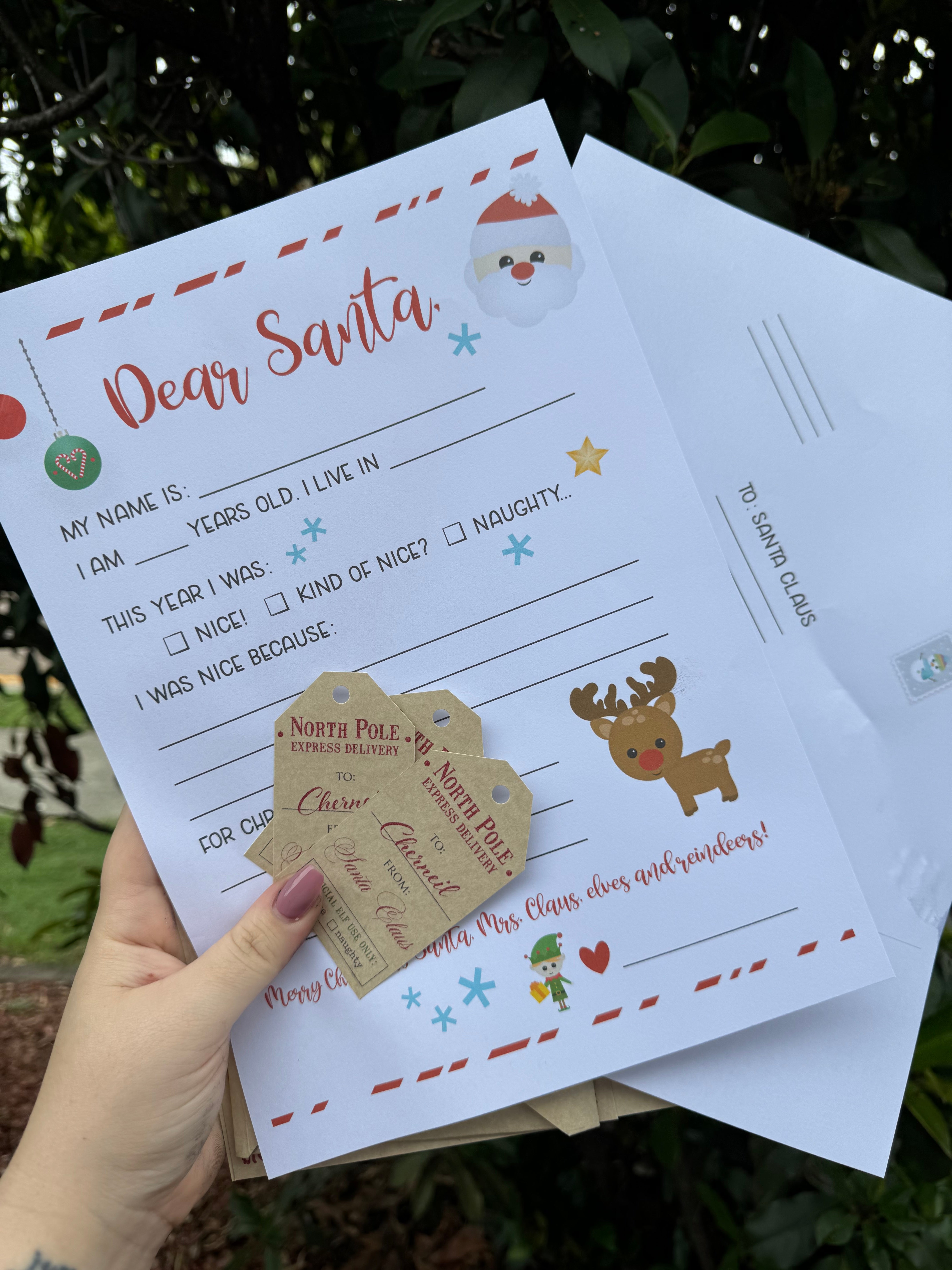 Santa Letter Pack