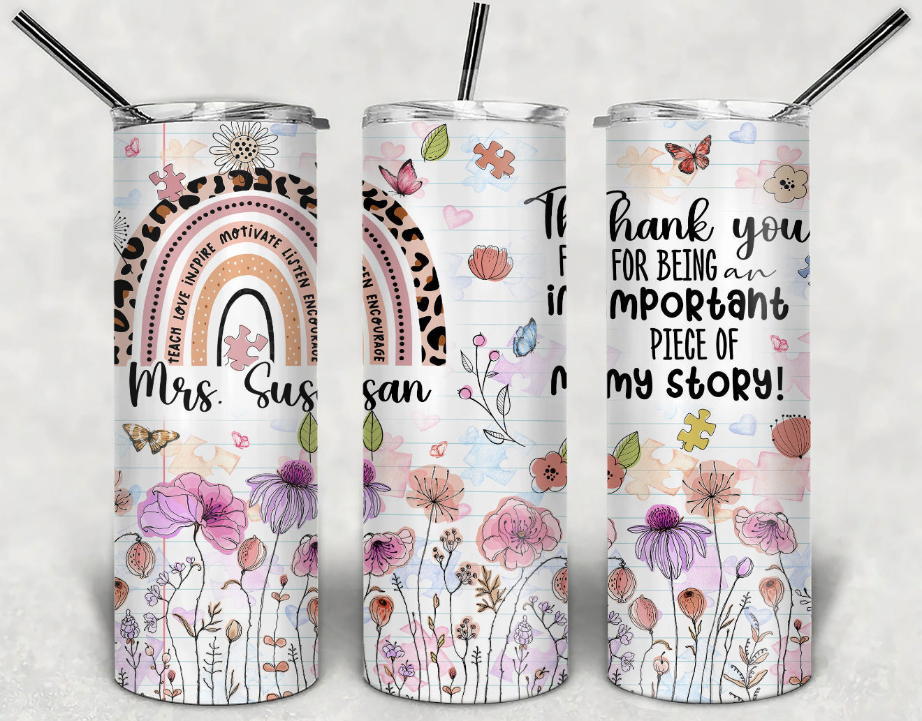 Teacher Tumbler & Coaster Bundle