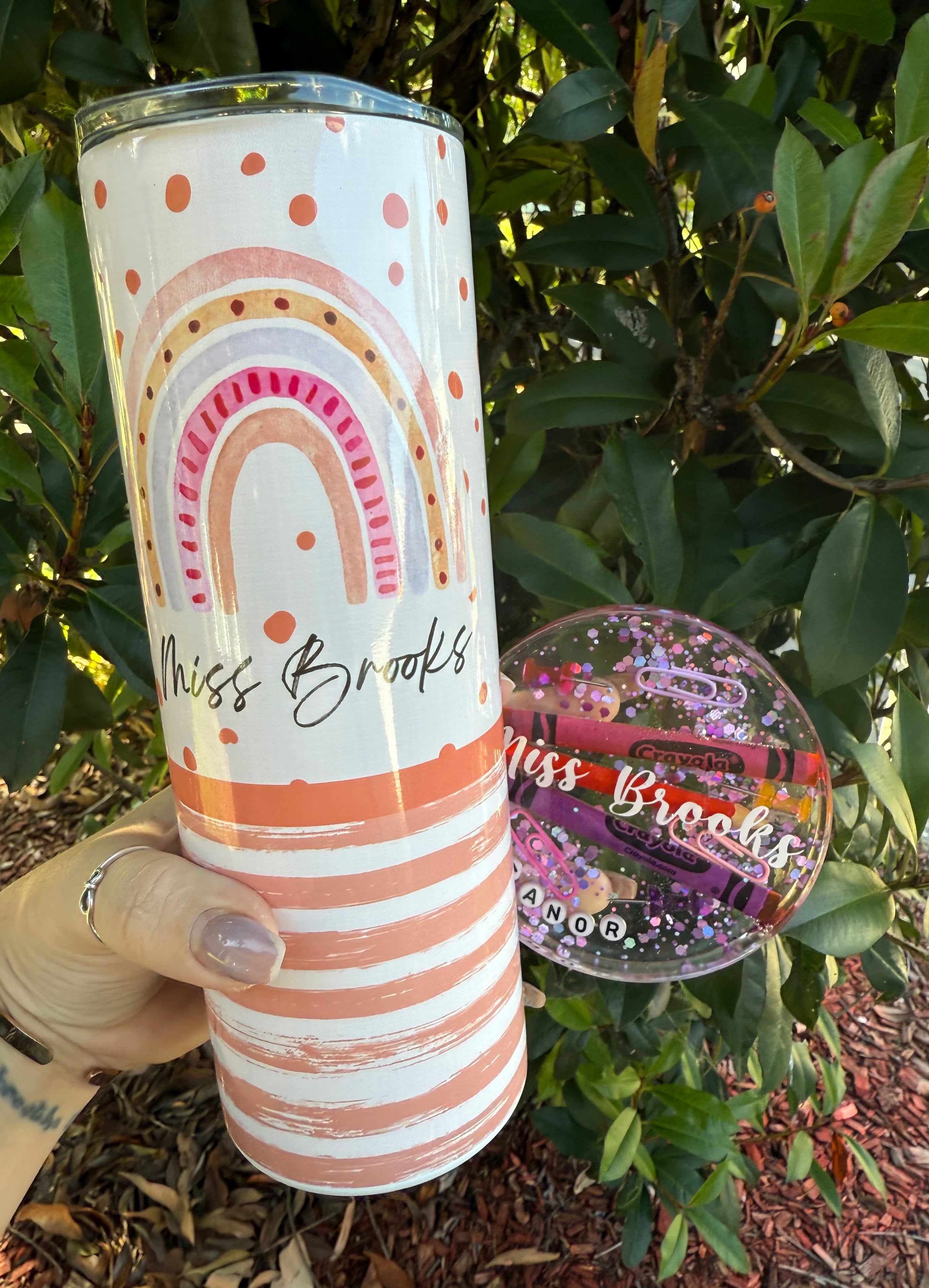 Teacher Tumbler & Coaster Bundle