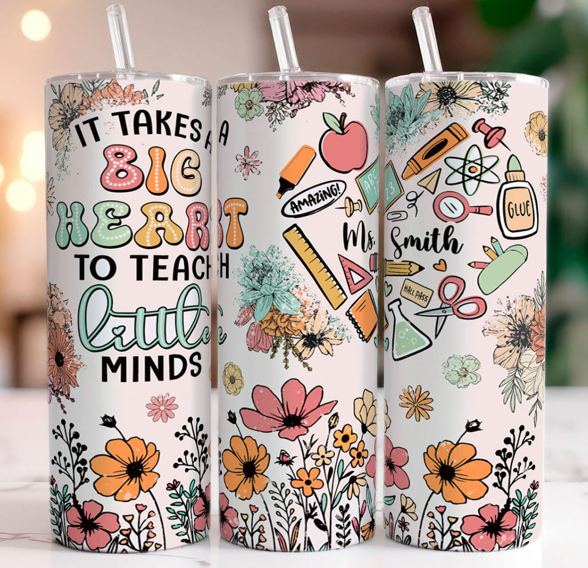 Teacher Tumbler & Coaster Bundle