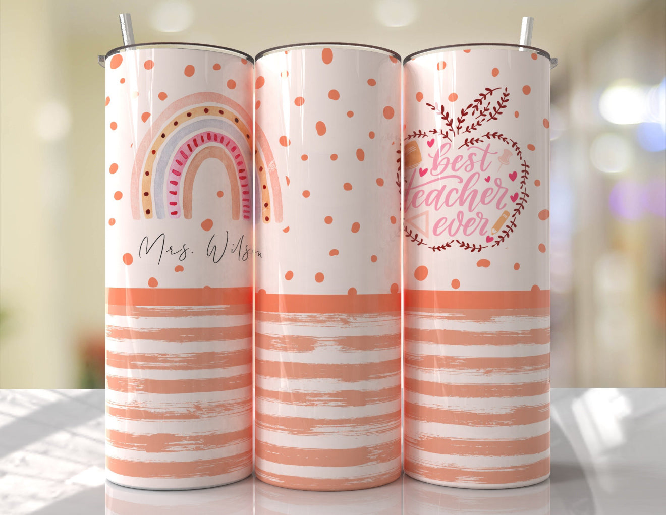 Teacher Tumbler & Coaster Bundle