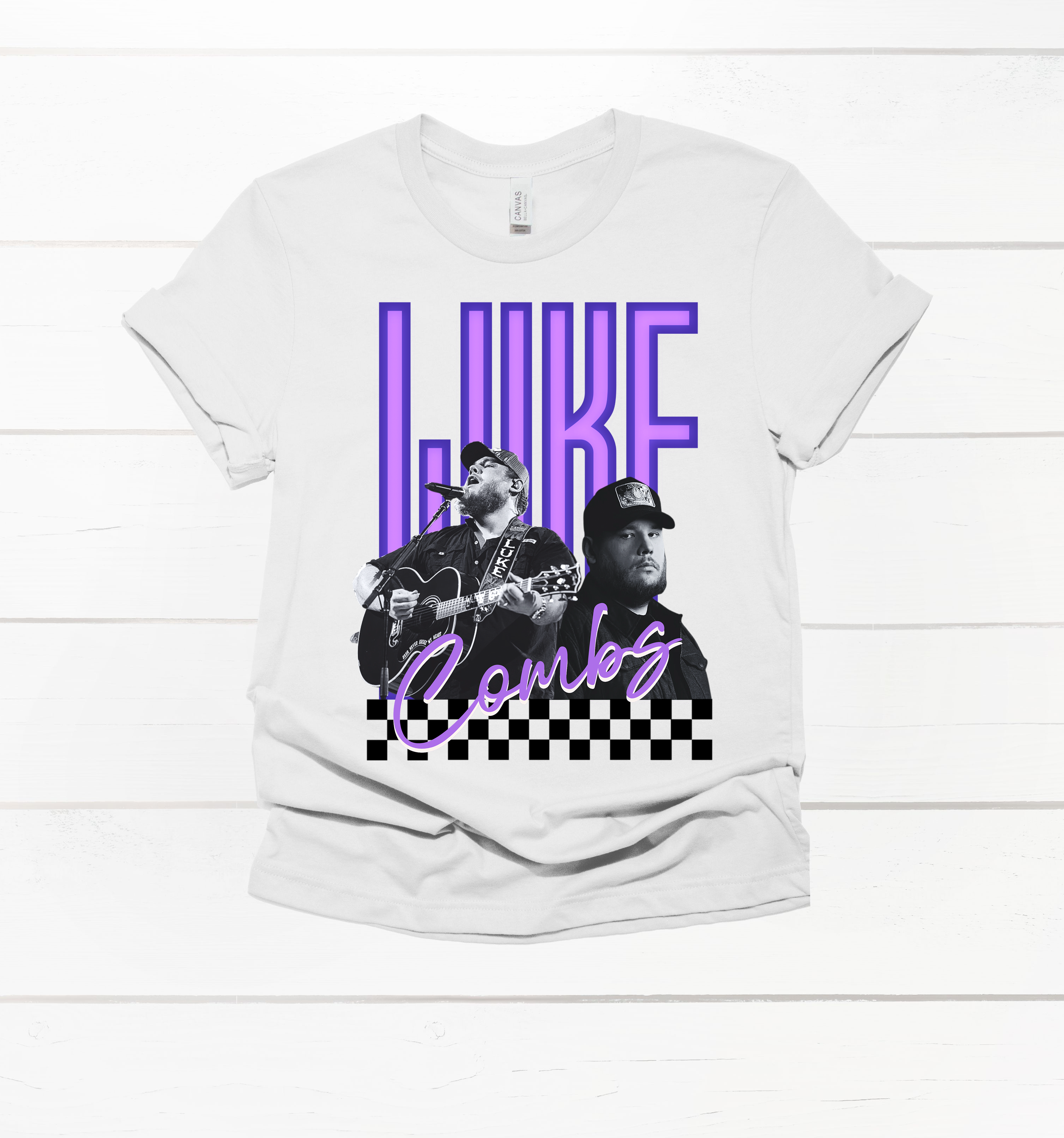 Checkered Combs Tee