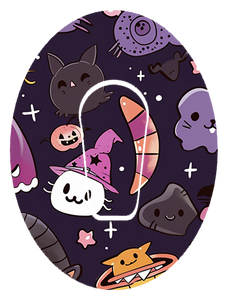 Kawaii Halloween CGM/Pod Patch