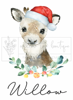 Load image into Gallery viewer, Printed Animal Santa Sacks
