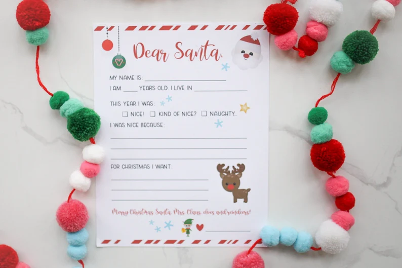 Santa Letter Pack