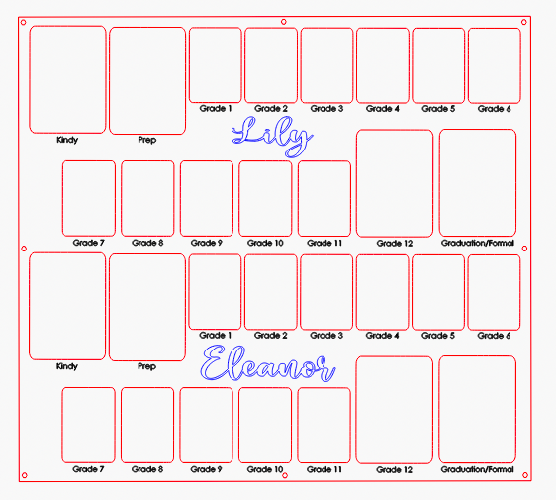 Double School Years Frame Willow Tree Boutique Double school years frame willow tree boutique