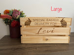 Load image into Gallery viewer, Custom Engraved Wooden Crates
