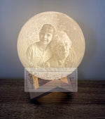 Load image into Gallery viewer, Custom Printed Moon Lamp
