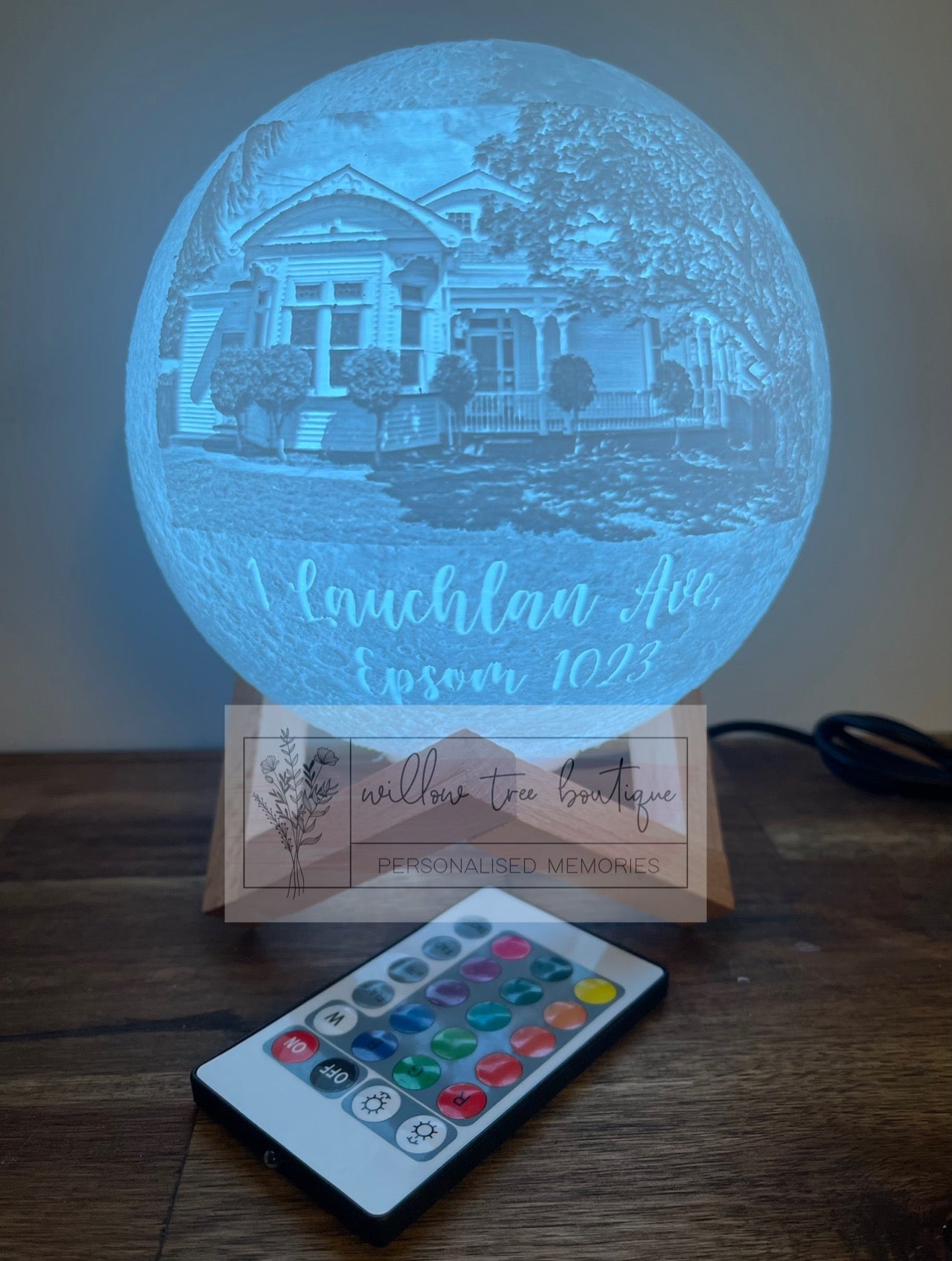 Custom Printed Moon Lamp