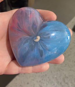 Resin Baby Memorial Heart