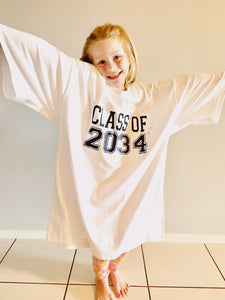 Grow With Me School Milestone Shirt