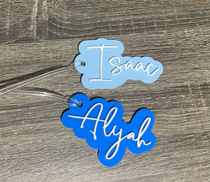 3D Acrylic Bag Tag