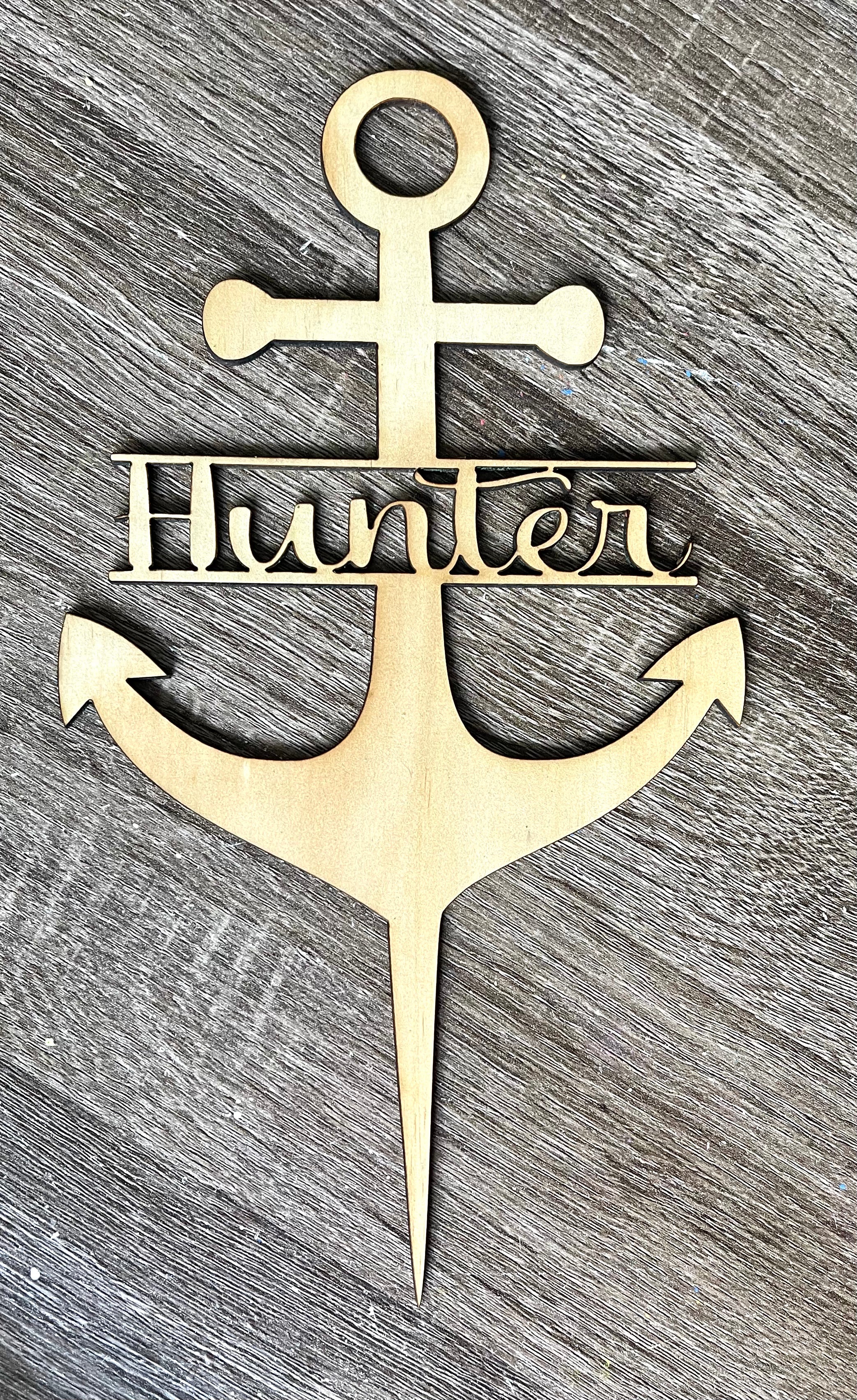 Custom Wooden Cake Toppers